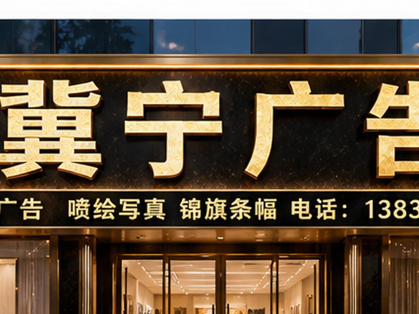 门头效果图 · 平台真实生成样片